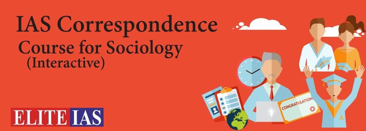 OCIOLOGY CORRESPONDENCE COURSE