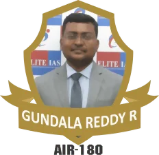 Elite IAS Academy - IAS Topper - Gundala