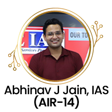 Abhinav-J-Jain - Elite IAS Academy Topper