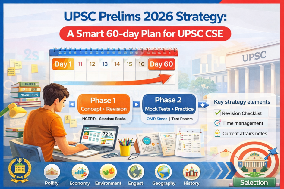 Smart 60-Day Plan for UPSC CSE 2026