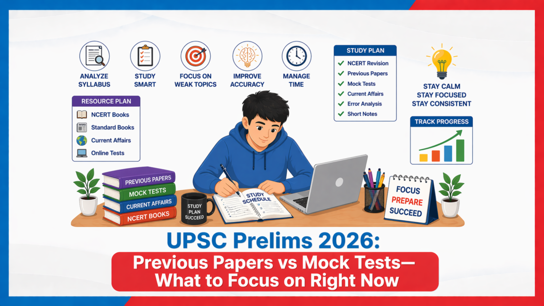 UPSC Prelims 2026 mock test vs previous papers
