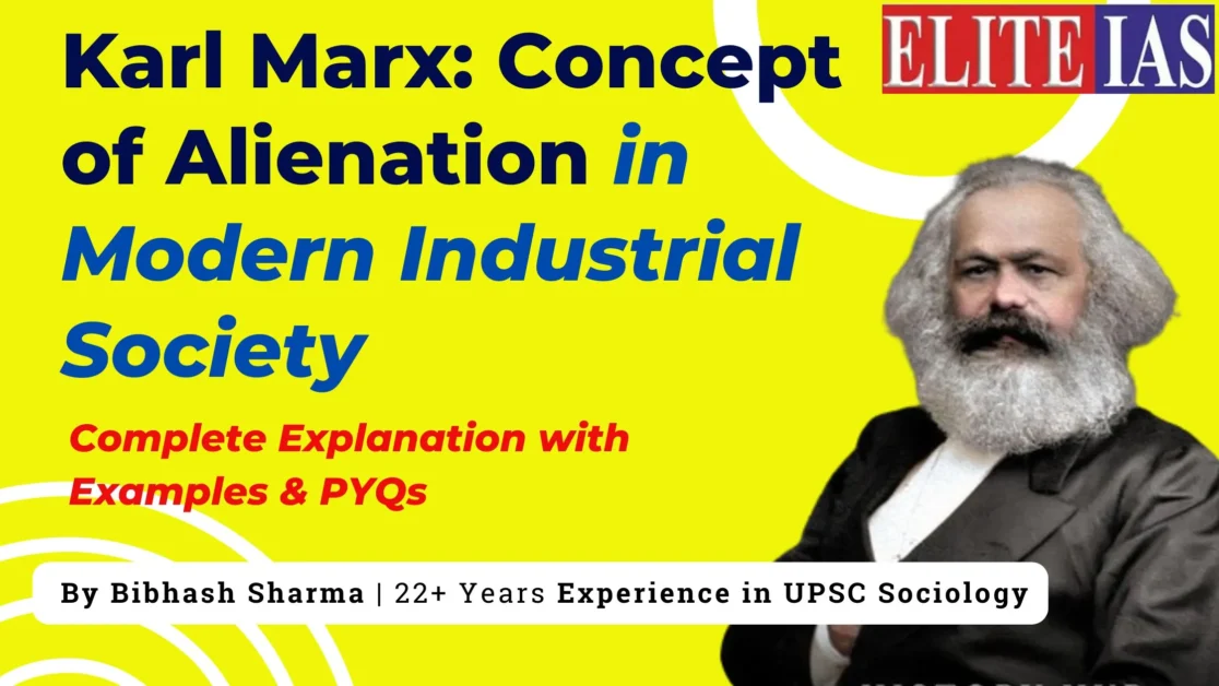 Karl Marx Concept of Alienation explained for UPSC Sociology Optional